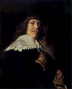 Frans Hals Portrait of a young man holding a glove oil painting picture wholesale